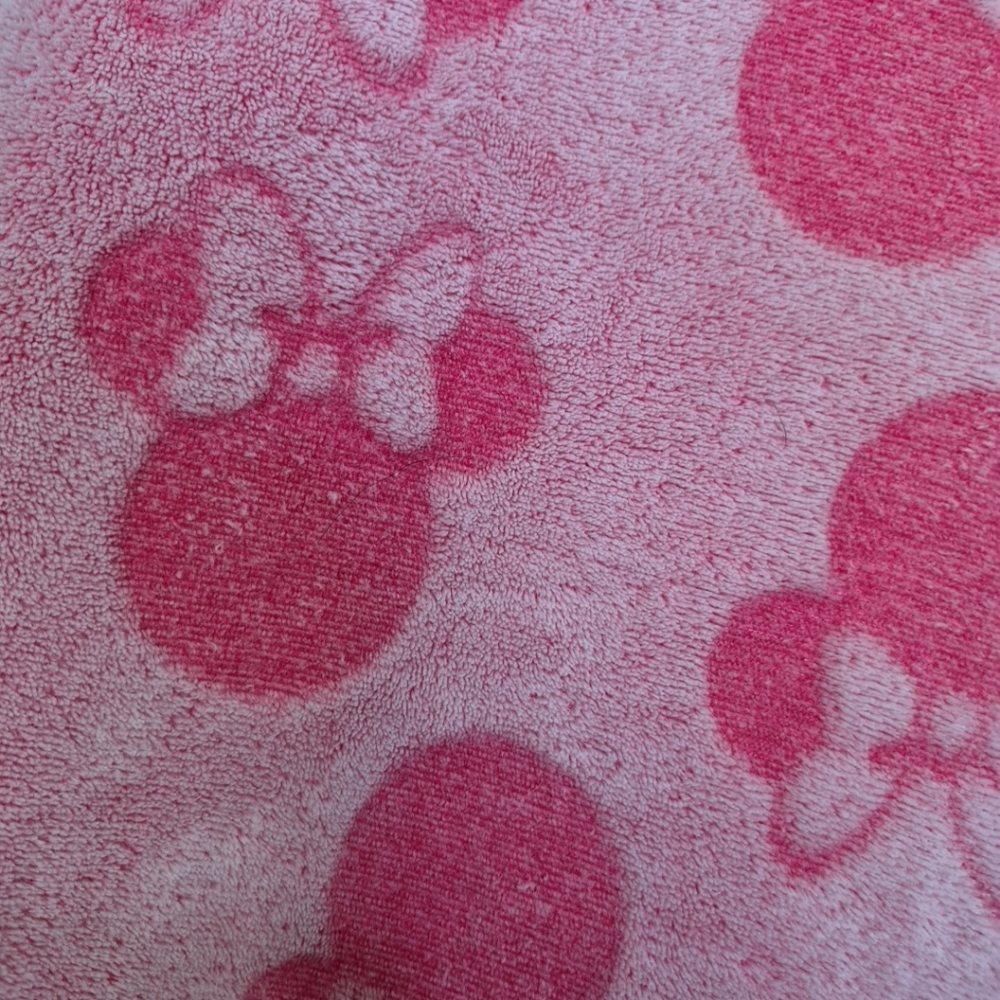 Disney Girls Size XS 4/5 Pink Minnie Mouse Fleece Pullover - Picture 10 of 10